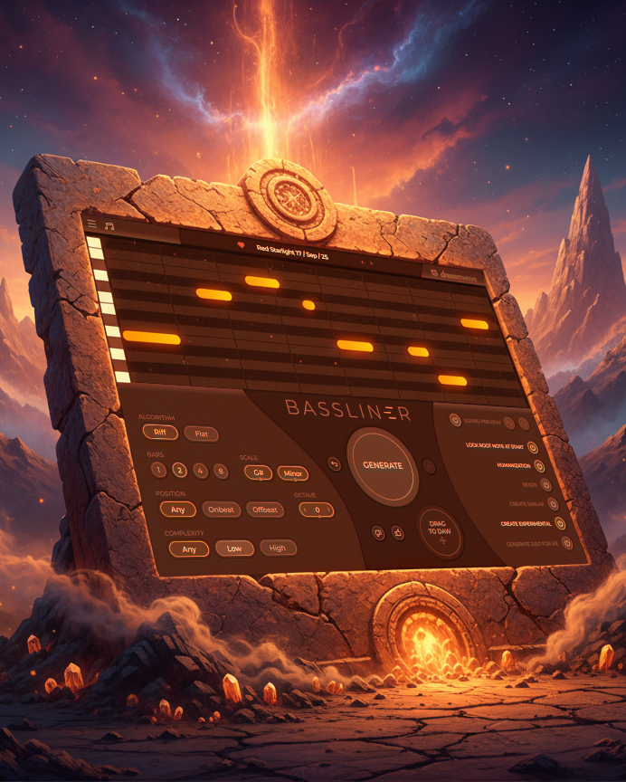 Bassliner VST Plugin Interface